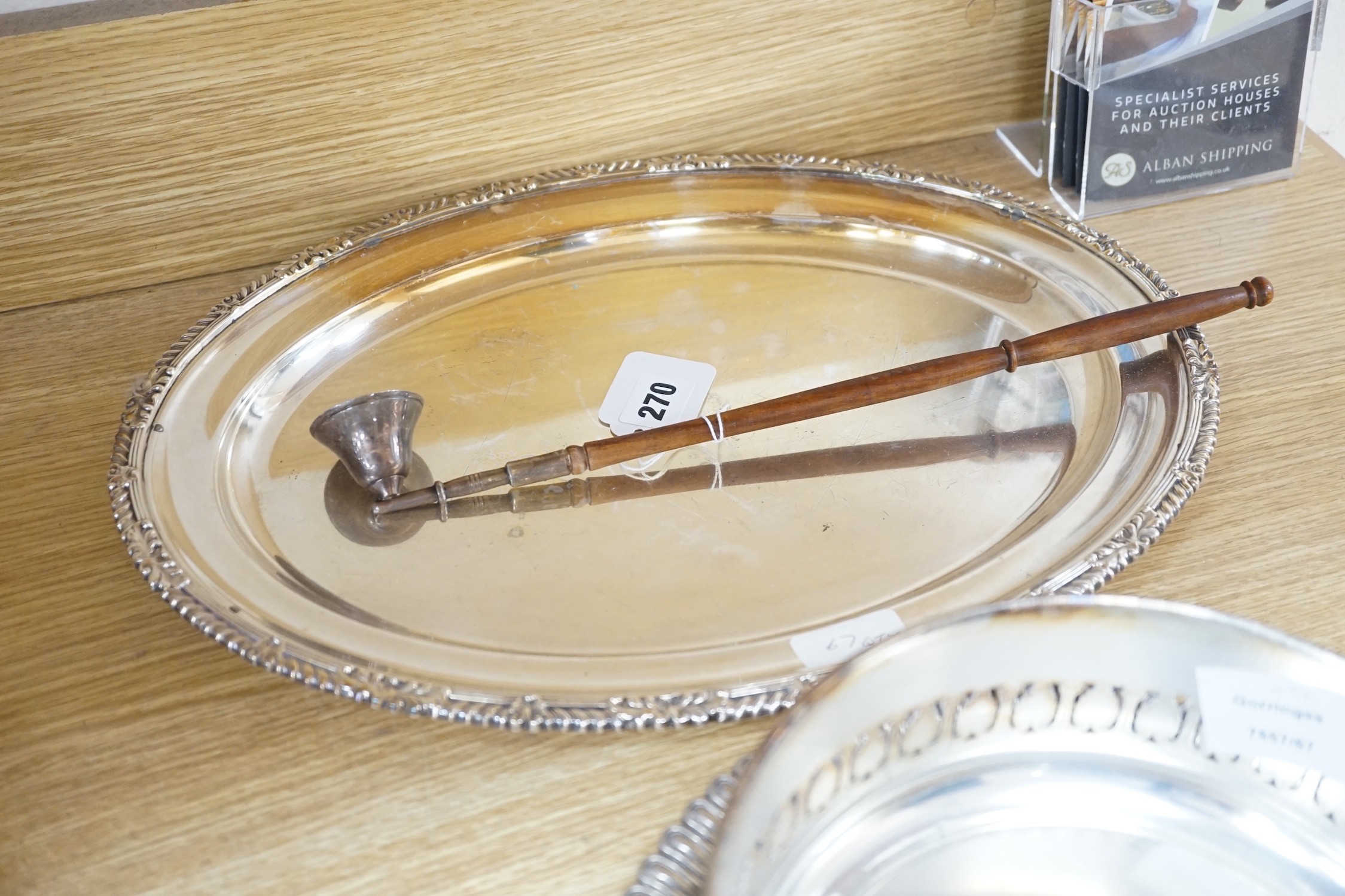 A group of plated wares
